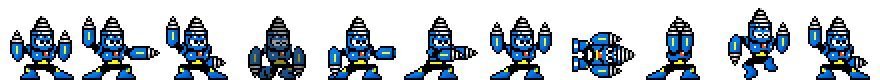 Drill Man (Blue Alt) | Base Sprite Right<div style="margin-top: 4px; letting-spacing: 1px; font-size: 90%; font-family: Courier New; color: rgb(159, 150, 172);">[robot:right:base]{drill-man_alt2}</div>