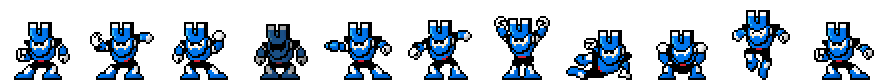 Magnet Man (Blue Alt) | Base Sprite Left<div style="margin-top: 4px; letting-spacing: 1px; font-size: 90%; font-family: Courier New; color: rgb(159, 150, 172);">[robot:left:base]{magnet-man_alt}</div>