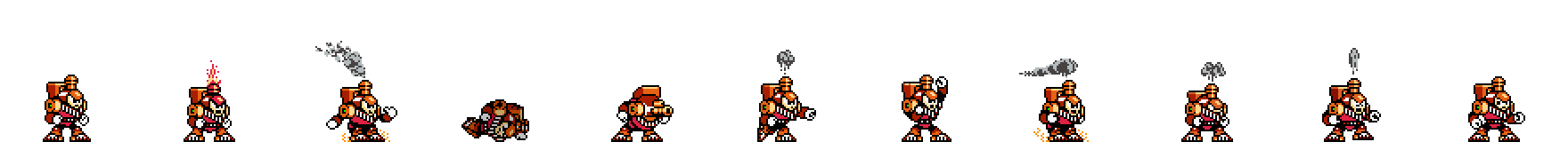Charge Man | Base Sprite Right