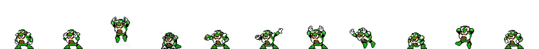 Toad Man | Base Sprite Left