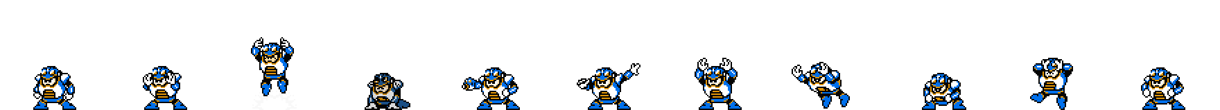 Toad Man (Blueberry Alt) | Base Sprite Left