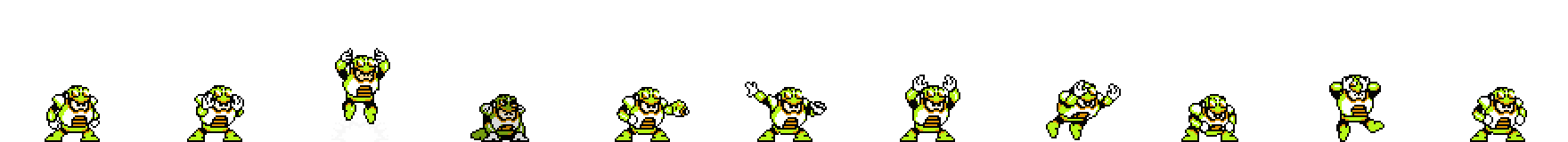 Toad Man (Weapon Alt) | Base Sprite Right
