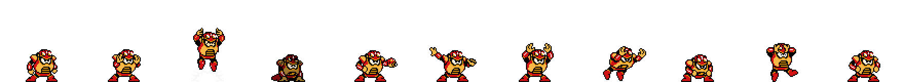 Toad Man (Fire-Belly Alt) | Base Sprite Right