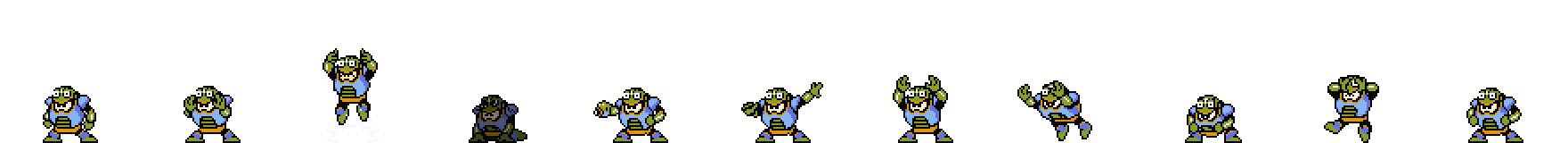 Toad Man (Concept Alt) | Base Sprite Left