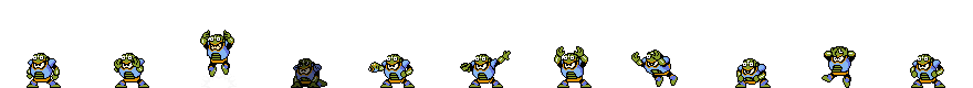 Toad Man (Concept Alt) | Base Sprite Left