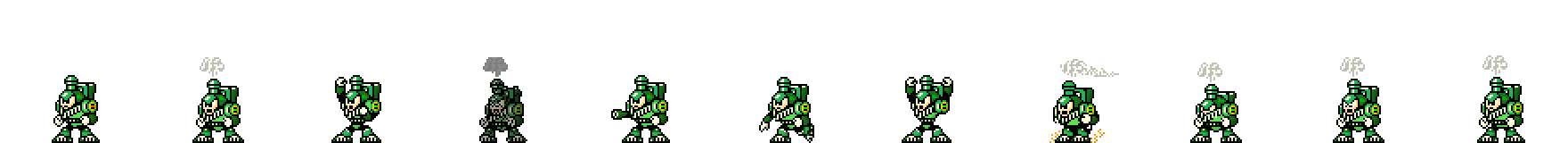Charge Man (Copper Alt) | Base Sprite Left<div style="margin-top: 4px; letting-spacing: 1px; font-size: 90%; font-family: Courier New; color: rgb(159, 150, 172);">[robot:left:base]{charge-man_alt2}</div>