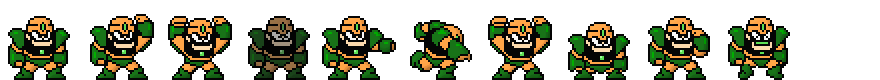 Guts Man (Green Alt) | Base Sprite Right<div style="margin-top: 4px; letting-spacing: 1px; font-size: 90%; font-family: Courier New; color: rgb(159, 150, 172);">[robot:right:base]{guts-man_alt2}</div>