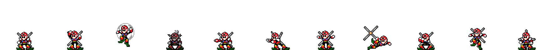 Gyro Man (Redhot Alt) | Base Sprite Left<div style="margin-top: 4px; letting-spacing: 1px; font-size: 90%; font-family: Courier New; color: rgb(159, 150, 172);">[robot:left:base]{gyro-man_alt}</div>