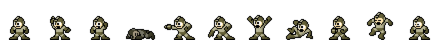 Mega Man (Impact Core) | Base Sprite Left<div style="margin-top: 4px; letting-spacing: 1px; font-size: 90%; font-family: Courier New; color: rgb(159, 150, 172);">[robot:left:base]{mega-man_impact}</div>