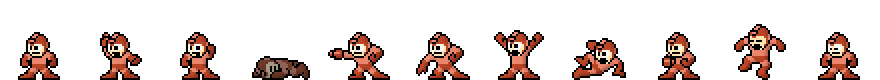 Mega Man (Swift Core) | Base Sprite Left<div style="margin-top: 4px; letting-spacing: 1px; font-size: 90%; font-family: Courier New; color: rgb(159, 150, 172);">[robot:left:base]{mega-man_swift}</div>