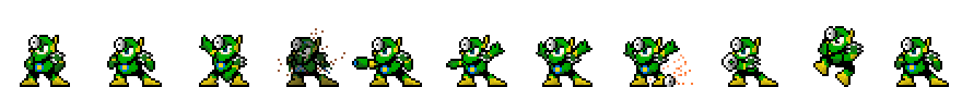 Metal Man (Green Alt) | Base Sprite Left<div style="margin-top: 4px; letting-spacing: 1px; font-size: 90%; font-family: Courier New; color: rgb(159, 150, 172);">[robot:left:base]{metal-man_alt2}</div>