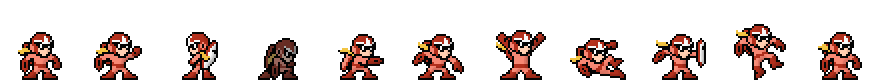 Proto Man (Flame Core) | Base Sprite Right<div style="margin-top: 4px; letting-spacing: 1px; font-size: 90%; font-family: Courier New; color: rgb(159, 150, 172);">[robot:right:base]{proto-man_flame}</div>