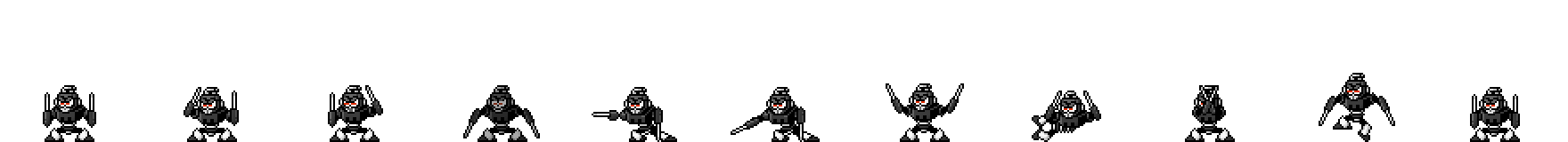 Spark Man (Darkness Alt) | Base Sprite Left<div style="margin-top: 4px; letting-spacing: 1px; font-size: 90%; font-family: Courier New; color: rgb(159, 150, 172);">[robot:left:base]{spark-man_alt9}</div>