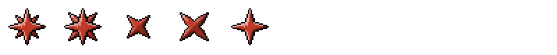 Flame Star | Frame 01 Sprite Left<div style="margin-top: 4px; letting-spacing: 1px; font-size: 90%; font-family: Courier New; color: rgb(159, 150, 172);">[item:left:frame_01]{flame-star}</div>
