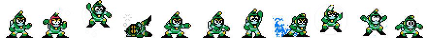 Bubble Man | Base Sprite Right<div style="margin-top: 4px; letting-spacing: 1px; font-size: 90%; font-family: Courier New; color: rgb(159, 150, 172);">[robot:right:base]{bubble-man}</div>