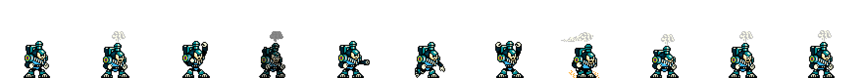 Charge Man (Steel Alt) | Base Sprite Right<div style="margin-top: 4px; letting-spacing: 1px; font-size: 90%; font-family: Courier New; color: rgb(159, 150, 172);">[robot:right:base]{charge-man_alt}</div>
