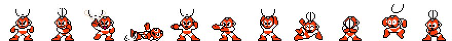 Cut Man | Base Sprite Left<div style="margin-top: 4px; letting-spacing: 1px; font-size: 90%; font-family: Courier New; color: rgb(159, 150, 172);">[robot:left:base]{cut-man}</div>
