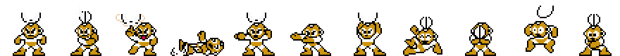 Cut Man (Yellow Alt) | Base Sprite Left<div style="margin-top: 4px; letting-spacing: 1px; font-size: 90%; font-family: Courier New; color: rgb(159, 150, 172);">[robot:left:base]{cut-man_alt2}</div>