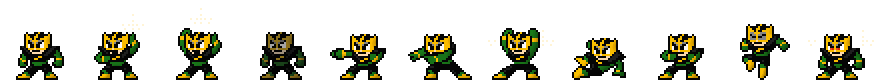 Elec Man (Green Alt) | Base Sprite Left<div style="margin-top: 4px; letting-spacing: 1px; font-size: 90%; font-family: Courier New; color: rgb(159, 150, 172);">[robot:left:base]{elec-man_alt}</div>