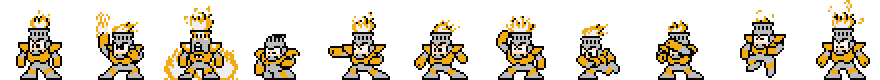 Fire Man (Yellow Alt) | Base Sprite Left<div style="margin-top: 4px; letting-spacing: 1px; font-size: 90%; font-family: Courier New; color: rgb(159, 150, 172);">[robot:left:base]{fire-man_alt2}</div>