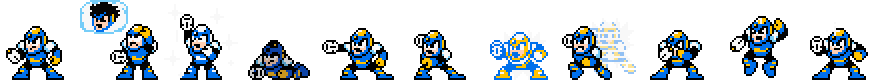 Flash Man | Base Sprite Left<div style="margin-top: 4px; letting-spacing: 1px; font-size: 90%; font-family: Courier New; color: rgb(159, 150, 172);">[robot:left:base]{flash-man}</div>