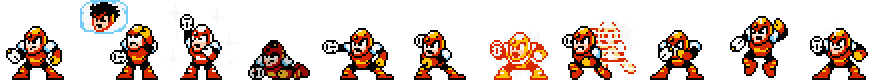Flash Man (Red Alt) | Base Sprite Left<div style="margin-top: 4px; letting-spacing: 1px; font-size: 90%; font-family: Courier New; color: rgb(159, 150, 172);">[robot:left:base]{flash-man_alt}</div>
