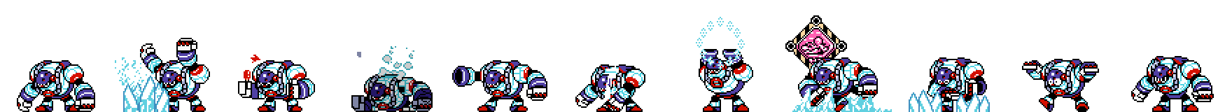 Frost Man | Base Sprite Left<div style="margin-top: 4px; letting-spacing: 1px; font-size: 90%; font-family: Courier New; color: rgb(159, 150, 172);">[robot:left:base]{frost-man}</div>
