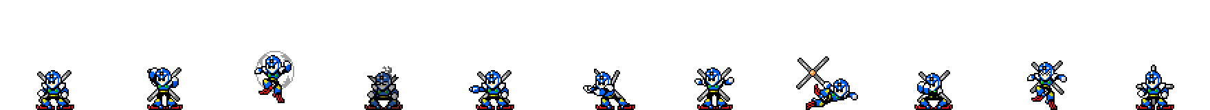 Gyro Man (Skyblue Alt) | Base Sprite Left<div style="margin-top: 4px; letting-spacing: 1px; font-size: 90%; font-family: Courier New; color: rgb(159, 150, 172);">[robot:left:base]{gyro-man_alt2}</div>