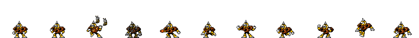 Hornet Man | Base Sprite Left<div style="margin-top: 4px; letting-spacing: 1px; font-size: 90%; font-family: Courier New; color: rgb(159, 150, 172);">[robot:left:base]{hornet-man}</div>