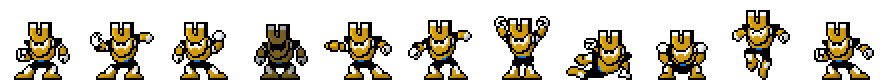 Magnet Man (Gold Alt) | Base Sprite Left<div style="margin-top: 4px; letting-spacing: 1px; font-size: 90%; font-family: Courier New; color: rgb(159, 150, 172);">[robot:left:base]{magnet-man_alt2}</div>