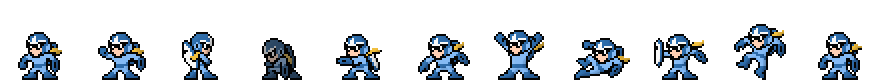 Proto Man (Water Core) | Base Sprite Left<div style="margin-top: 4px; letting-spacing: 1px; font-size: 90%; font-family: Courier New; color: rgb(159, 150, 172);">[robot:left:base]{proto-man_water}</div>