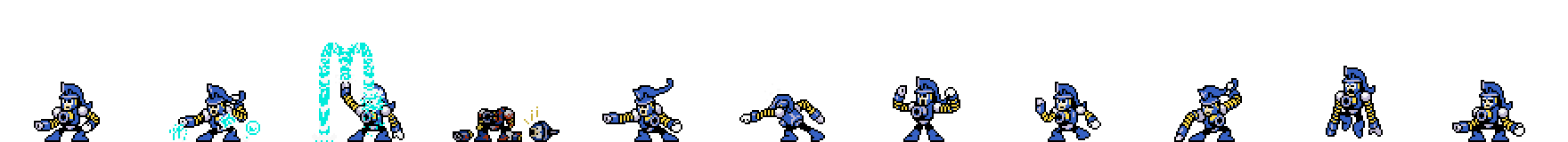 Pump Man | Base Sprite Left<div style="margin-top: 4px; letting-spacing: 1px; font-size: 90%; font-family: Courier New; color: rgb(159, 150, 172);">[robot:left:base]{pump-man}</div>