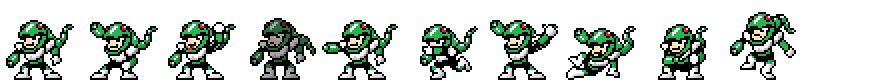 Snake Man | Base Sprite Left<div style="margin-top: 4px; letting-spacing: 1px; font-size: 90%; font-family: Courier New; color: rgb(159, 150, 172);">[robot:left:base]{snake-man}</div>
