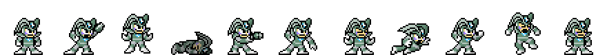 Bass (Shield Core) | Base Sprite Right
