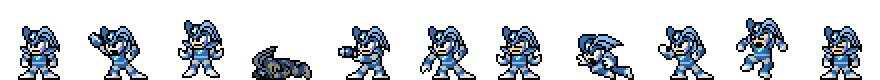 Bass (Water Core) | Base Sprite Left