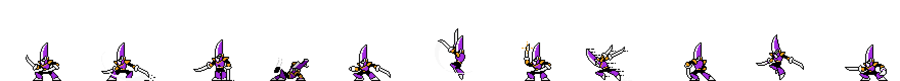 Blade Man | Base Sprite Left