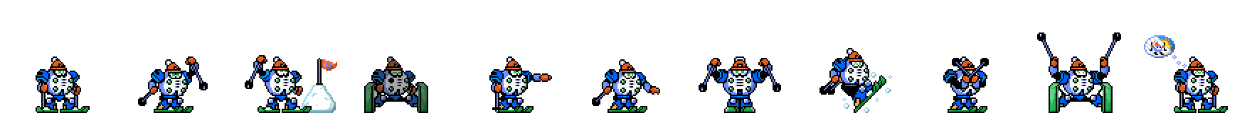 Blizzard Man | Base Sprite Right