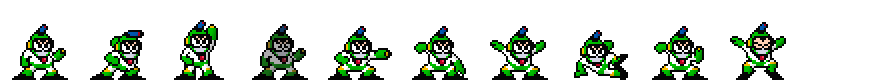 Bubble Man | Base Sprite Right