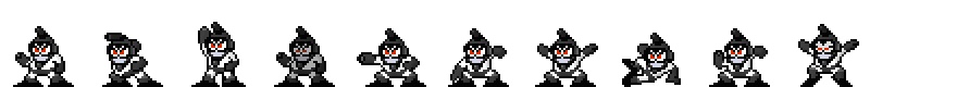 Bubble Man (Darkness Alt) | Base Sprite Left