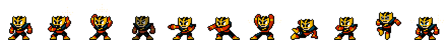 Elec Man | Base Sprite Left