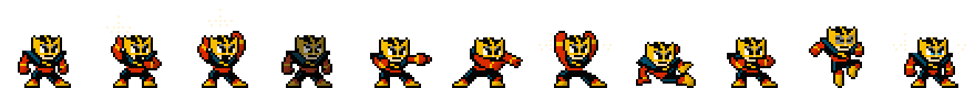 Elec Man | Base Sprite Right