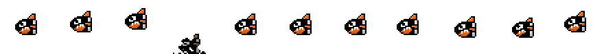 Killer Bullet (2nd Gen) | Base Sprite Left