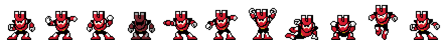 Magnet Man | Base Sprite Left