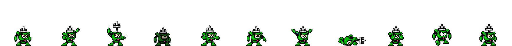 Needle Man (Emerald Alt) | Base Sprite Right
