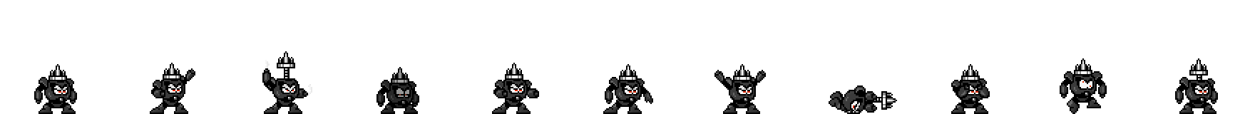 Needle Man (Darkness Alt) | Base Sprite Right