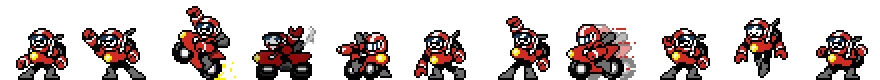 Nitro Man | Base Sprite Left