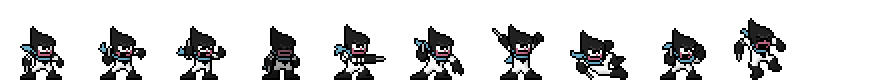 Oil Man (Black Alt) | Base Sprite Right