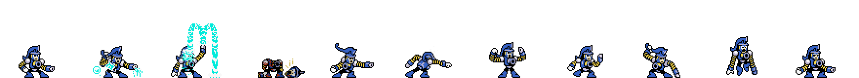Pump Man | Base Sprite Right