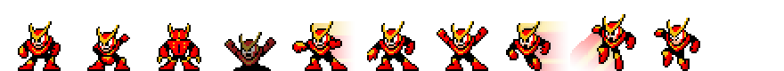 Quick Man | Base Sprite Left