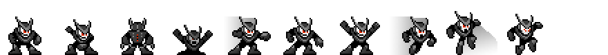 Quick Man (Darkness Alt) | Base Sprite Right